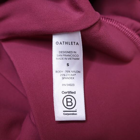 ATHLETA Salutation High Rise Jogger Victorian Berry Gym Yoga Active Women's S - Picture 12 of 13